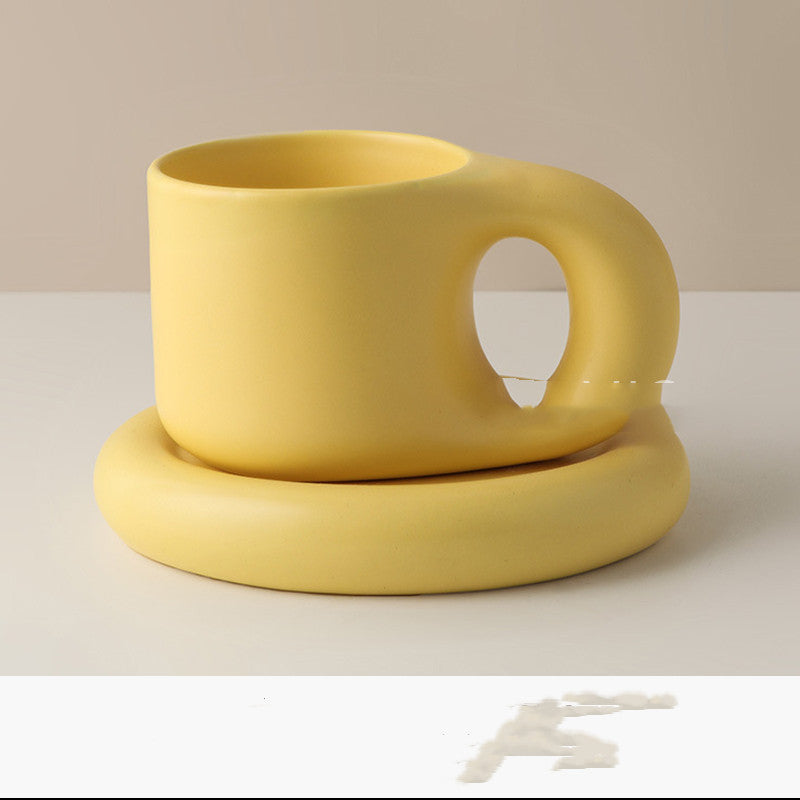 Nordic Minimalist Ceramic Mug Set