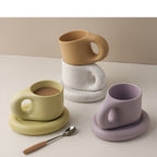 Nordic Minimalist Ceramic Mug Set