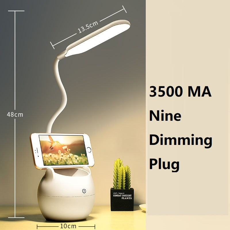 Clip Lamp LED Rechargeable Desk Lamp Eye Protection Learning