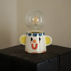 Handmade Ceramic Lamp Creative Decoration Bedside Lamp