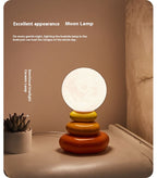 Colourful Pebble Night Lamp for Bedroom