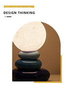 Colourful Pebble Night Lamp for Bedroom