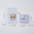 Retro TV Small Night Lamp – LED Ambient Sleeping Light