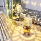 Crystal Glow LED Night Lamp