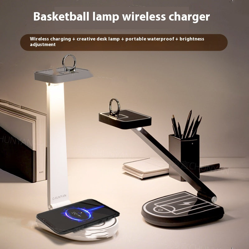 Slam Dunk Glow Lamp – Wireless Charger & Phone Stand