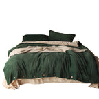 Four-piece Bedding Set - Dark Green
