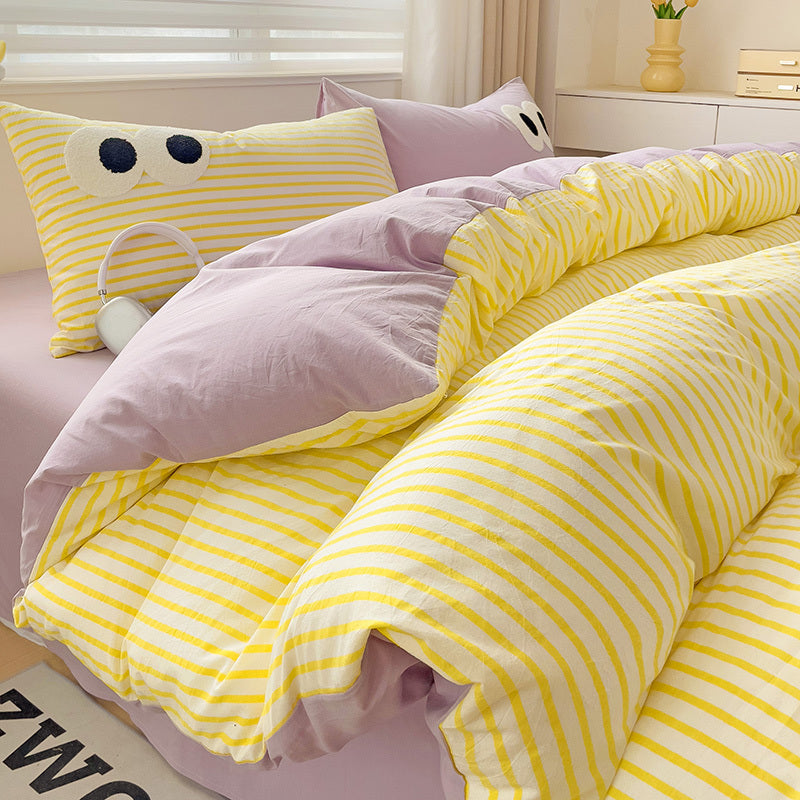 Big Eyes Four-piece Bedding Set