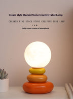 Colourful Pebble Night Lamp for Bedroom
