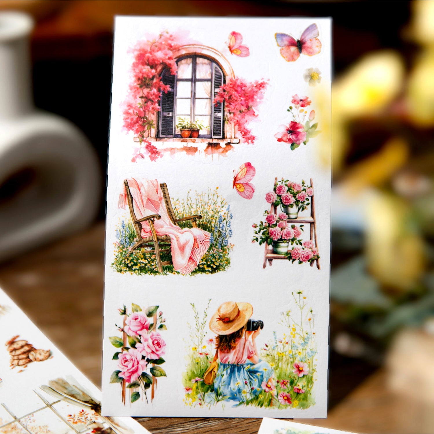 Fashion Creative Collage Journal Decoration