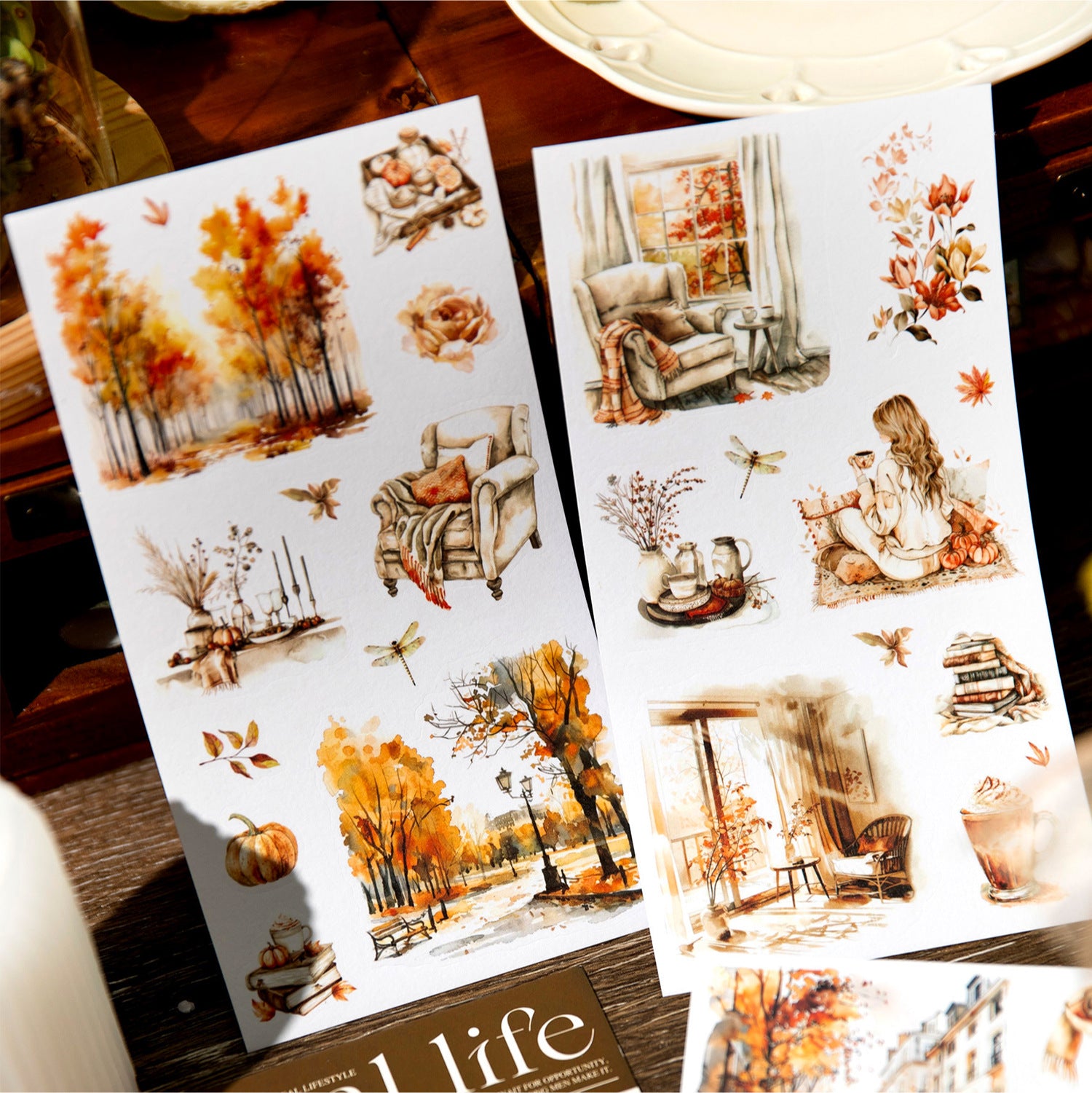 Fashion Creative Collage Journal Decoration