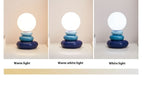 Colourful Pebble Night Lamp for Bedroom