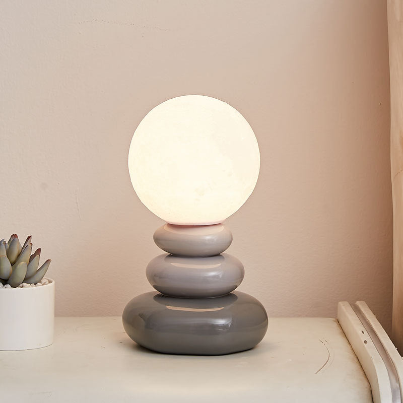 Colourful Pebble Night Lamp for Bedroom