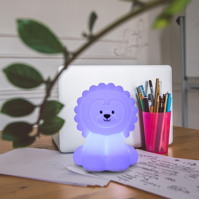 Lion Silicone Night Lamp