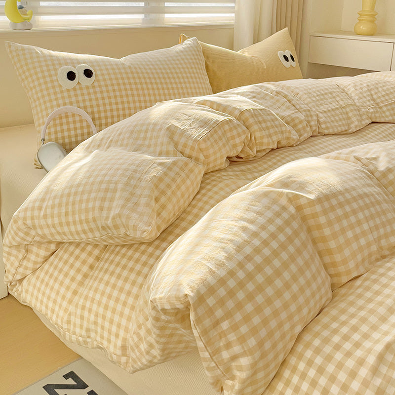 Big Eyes Four-piece Bedding Set